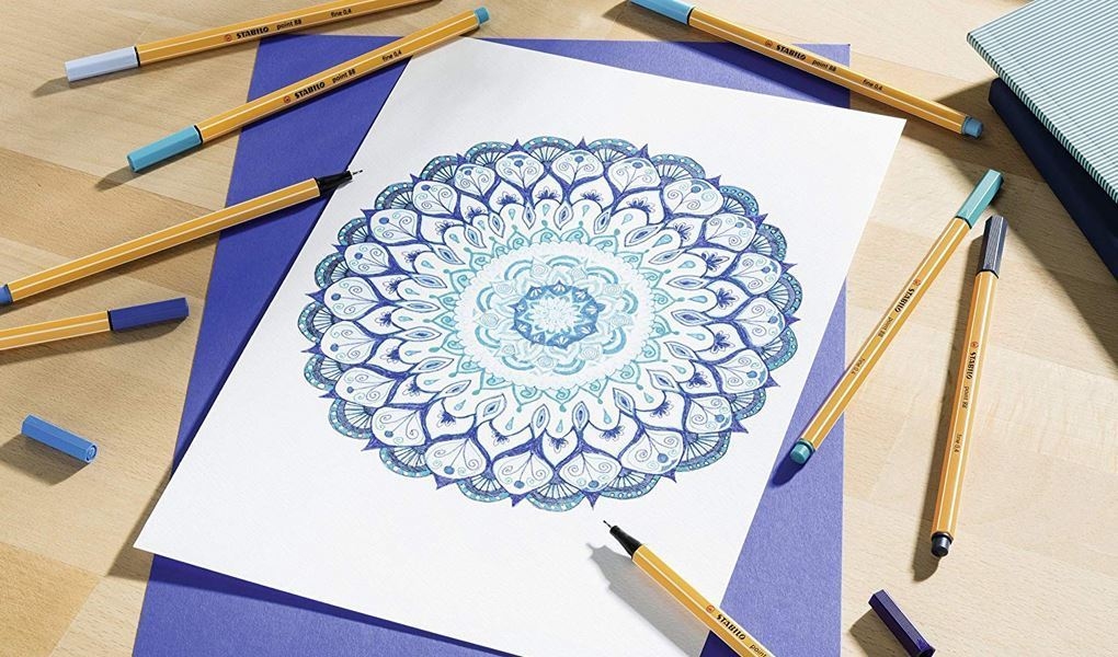 تصویر روان‌نویس 20 رنگ استابیلو مدل Point 88 Fineliner