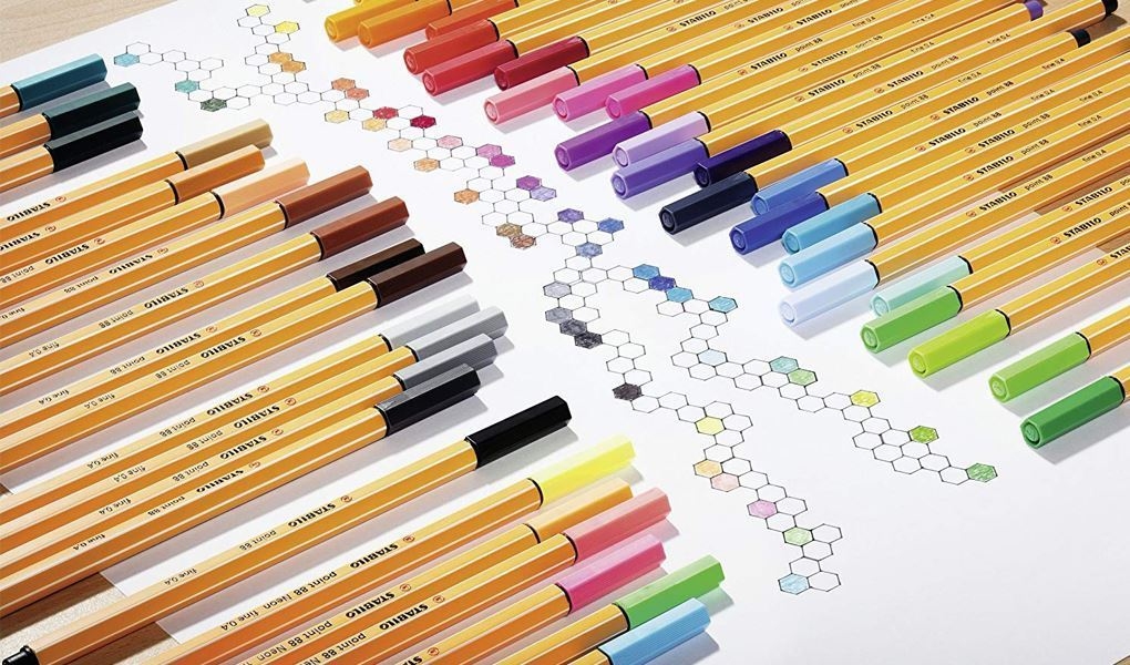 تصویر روان‌نویس 20 رنگ استابیلو مدل Point 88 Fineliner