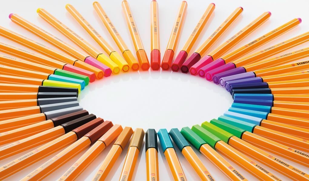 تصویر روان‌نویس 20 رنگ استابیلو مدل Point 88 Fineliner