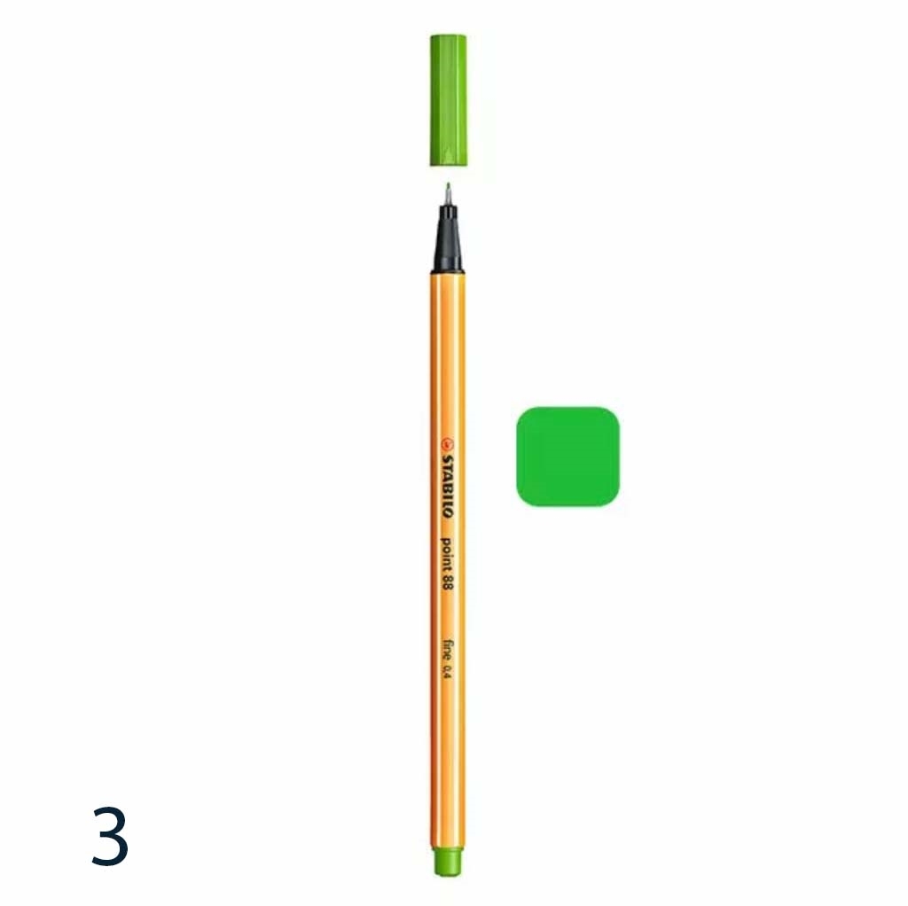 تصویر روان‌نویس نوک نمدی استابیلو Point 88 Fineliner