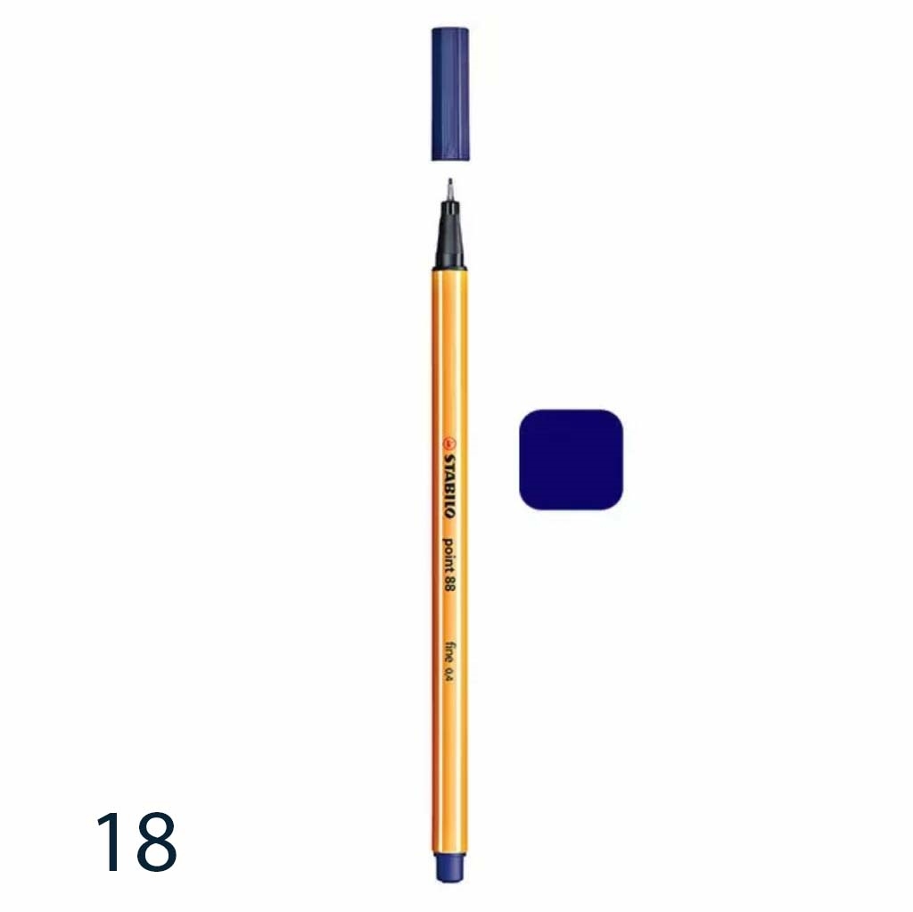 تصویر روان‌نویس نوک نمدی استابیلو Point 88 Fineliner