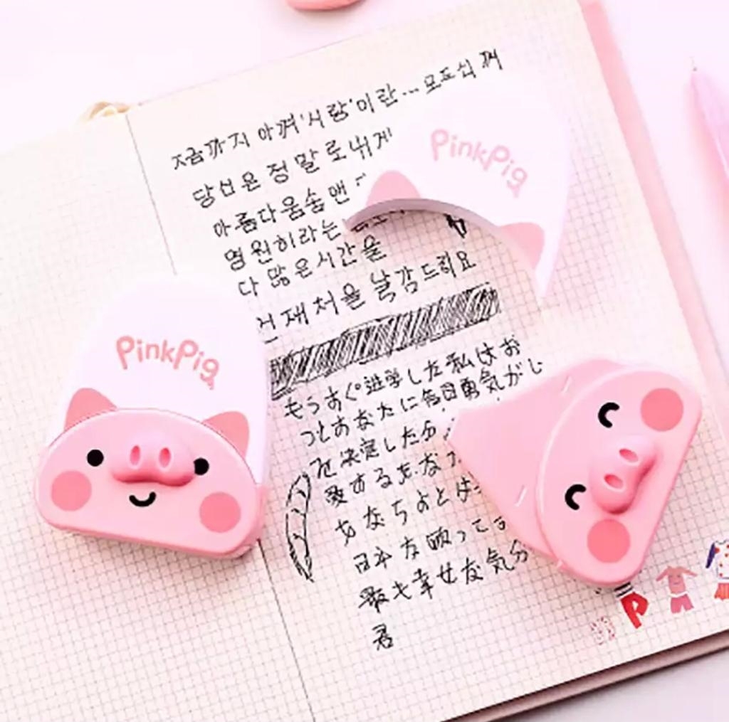 تصویر غلط گیر نواری خوک Pink Pig مدل CT-3486