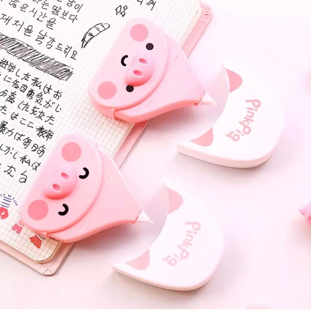 تصویر غلط گیر نواری خوک Pink Pig مدل CT-3486