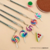 تصویر خودکار طرح آبنبات پیچی Lollipop
