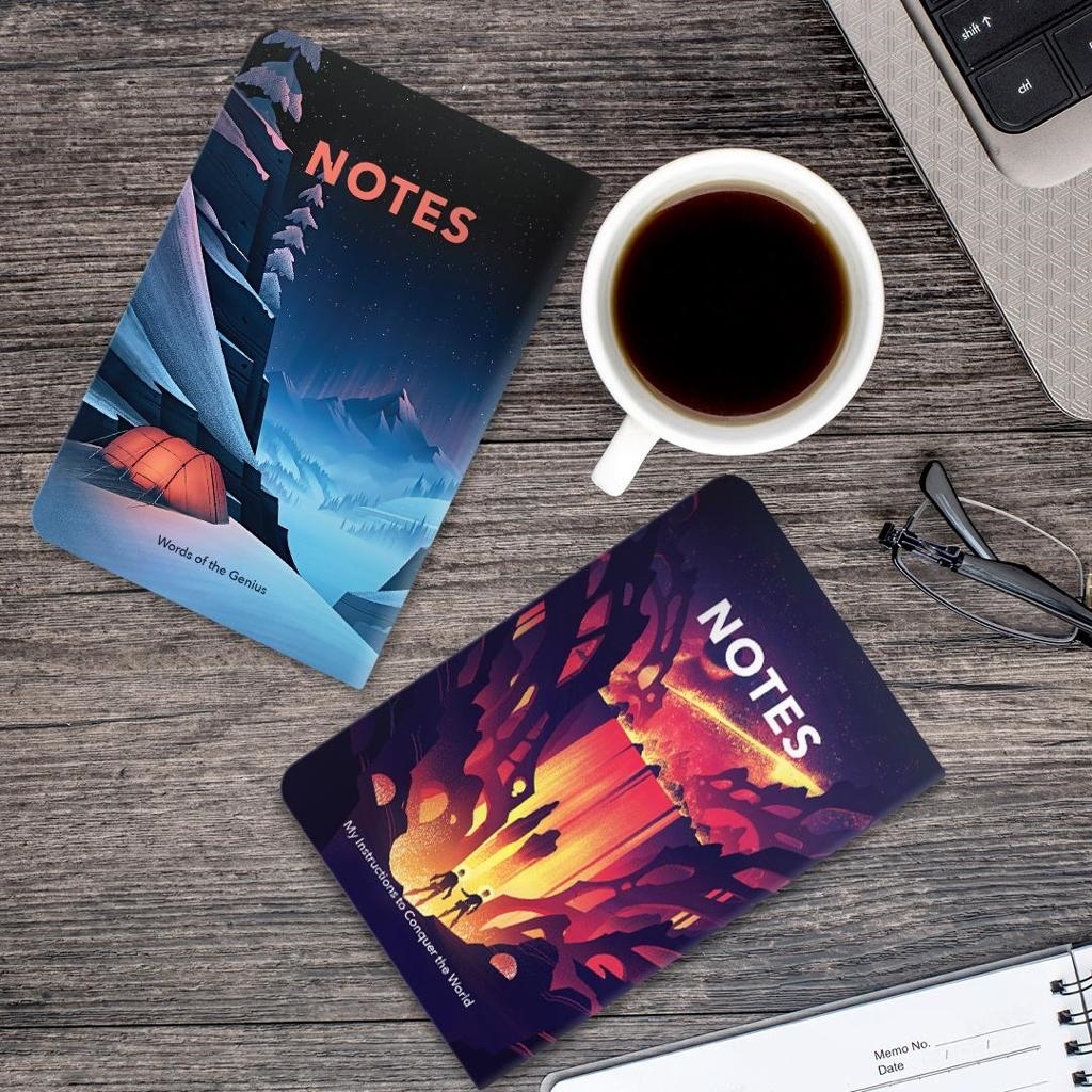 تصویر دفترچه یادداشت جیبی تاپیک مدل Notes ماجراجو