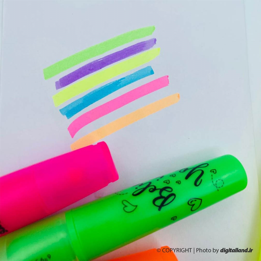 تصویر هایلایتر لاو Schoolfans FA92308