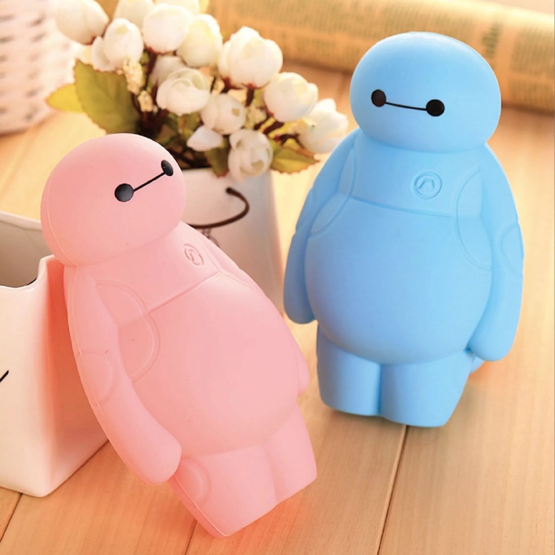 تصویر جامدادی سیلیکونی طرح بیمکس Baymax