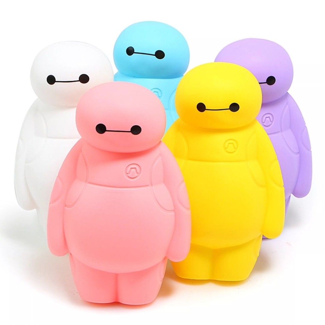 تصویر جامدادی سیلیکونی طرح بیمکس Baymax