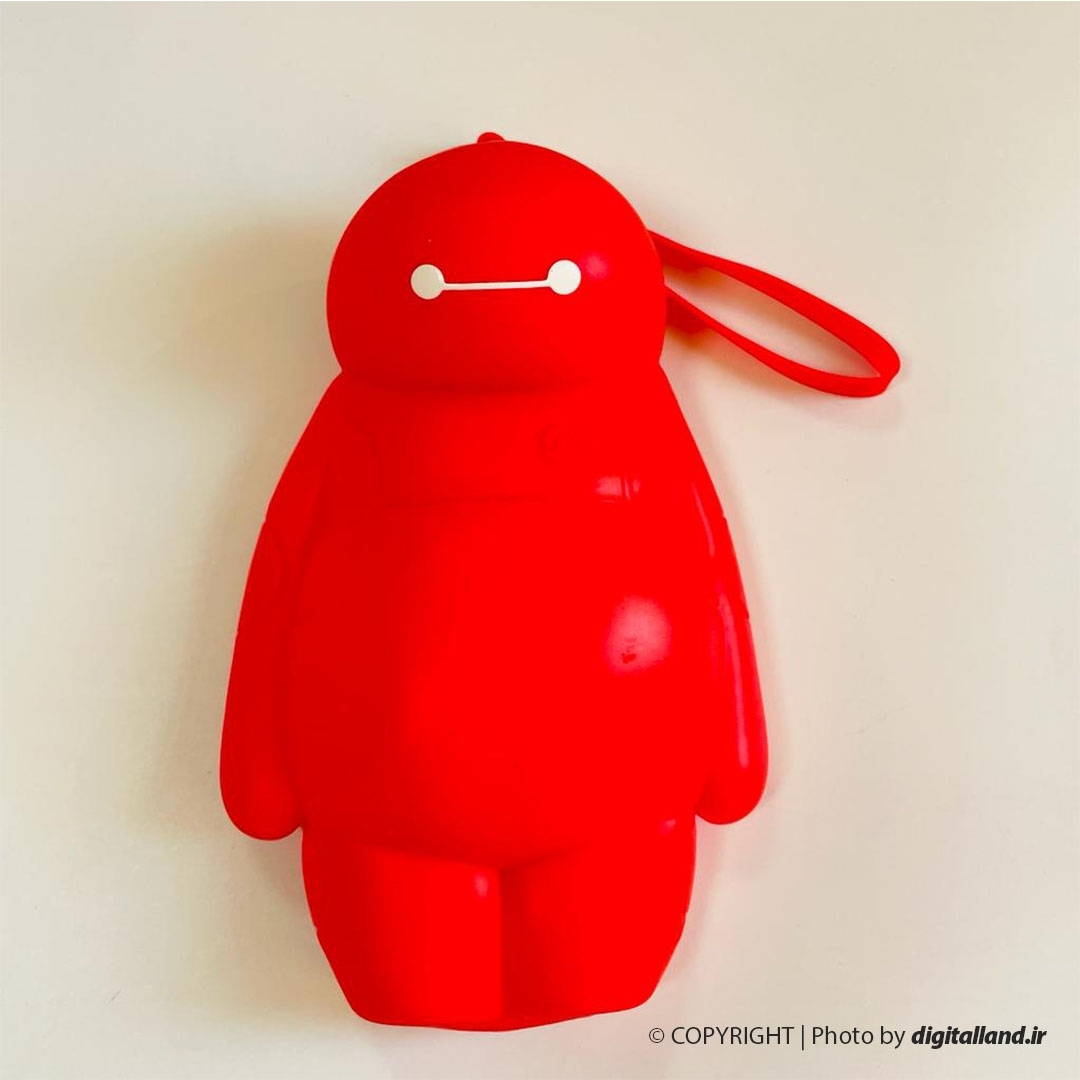 تصویر جامدادی سیلیکونی طرح بیمکس Baymax