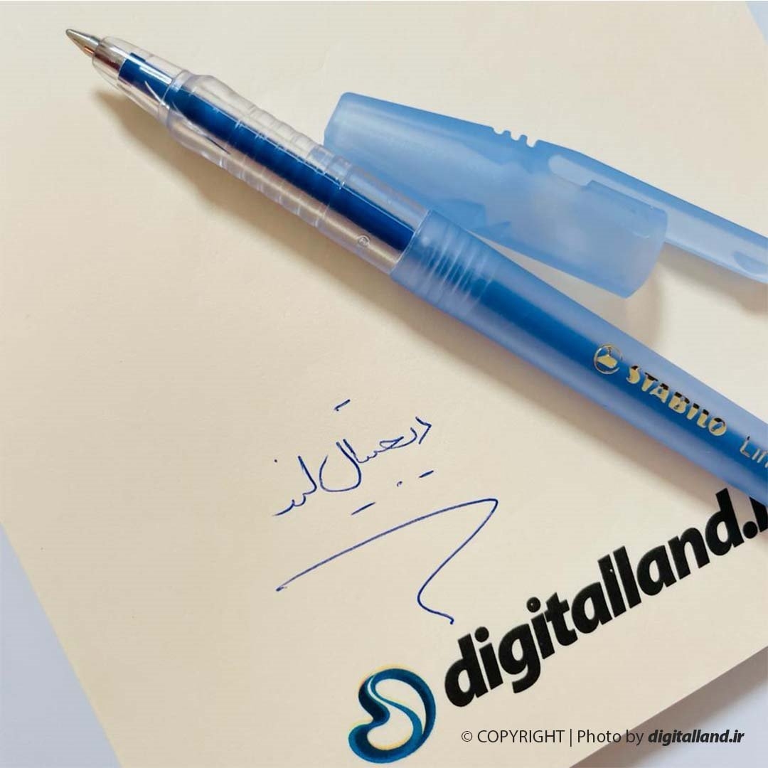تصویر خودکار آبی استابیلو Liner 808