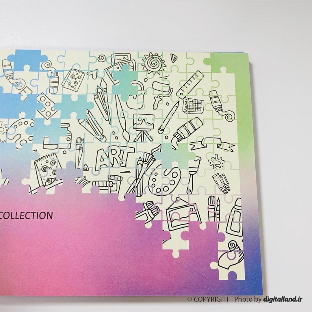 تصویر دفتر نقاشی Puzzle B