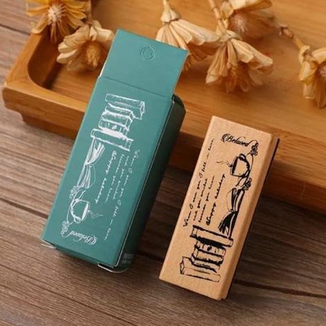 تصویر مهر چوبی طرح زندگی Merrytree