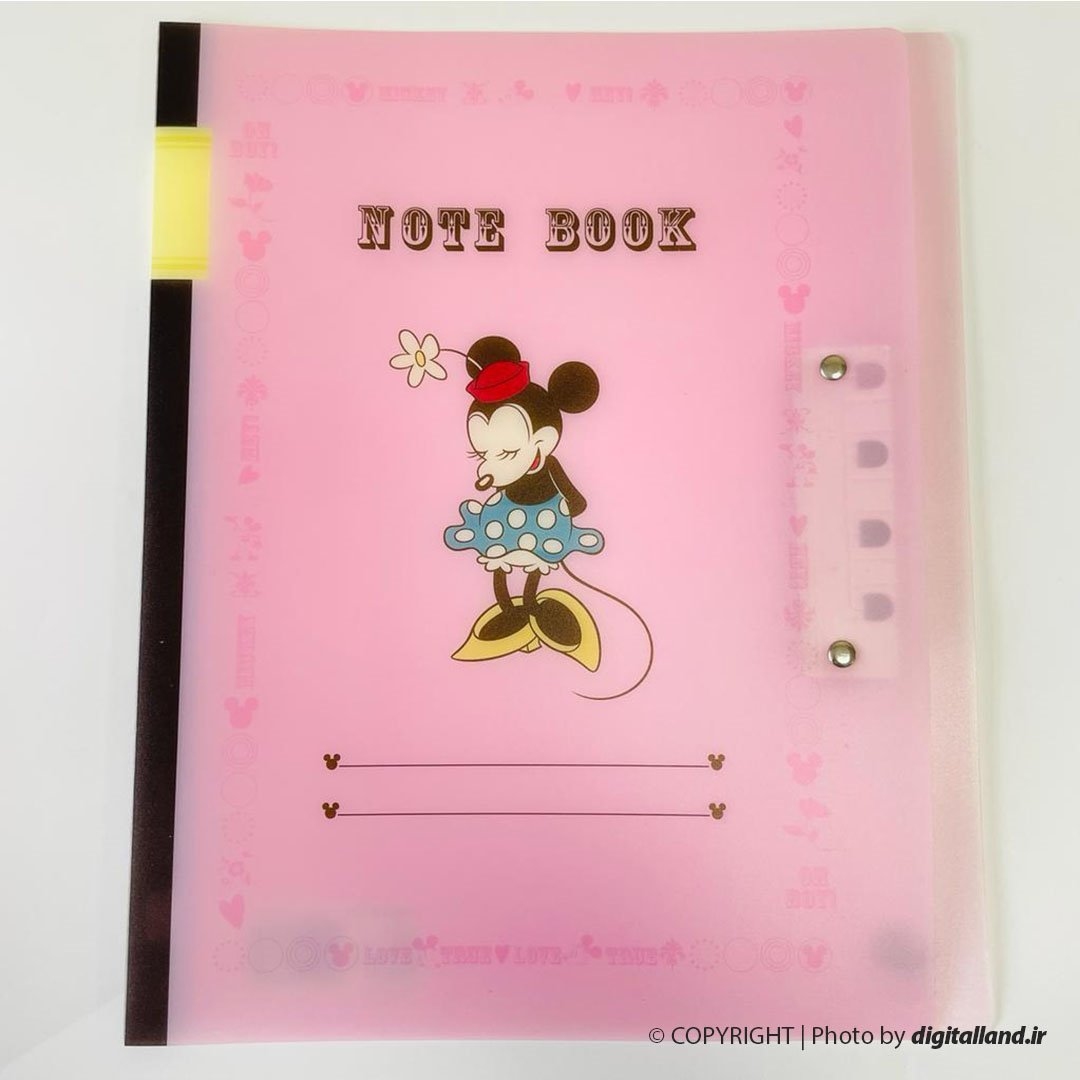 تصویر پوشه A4 دیزنی مدل Notebook
