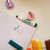 تصویر ماژیک 24 رنگ استوانه Schoolfans