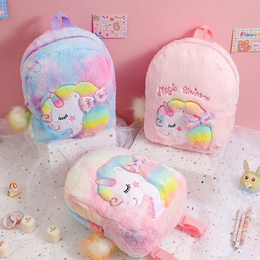 تصویر کوله پشتی پولیشی Magic Unicorn