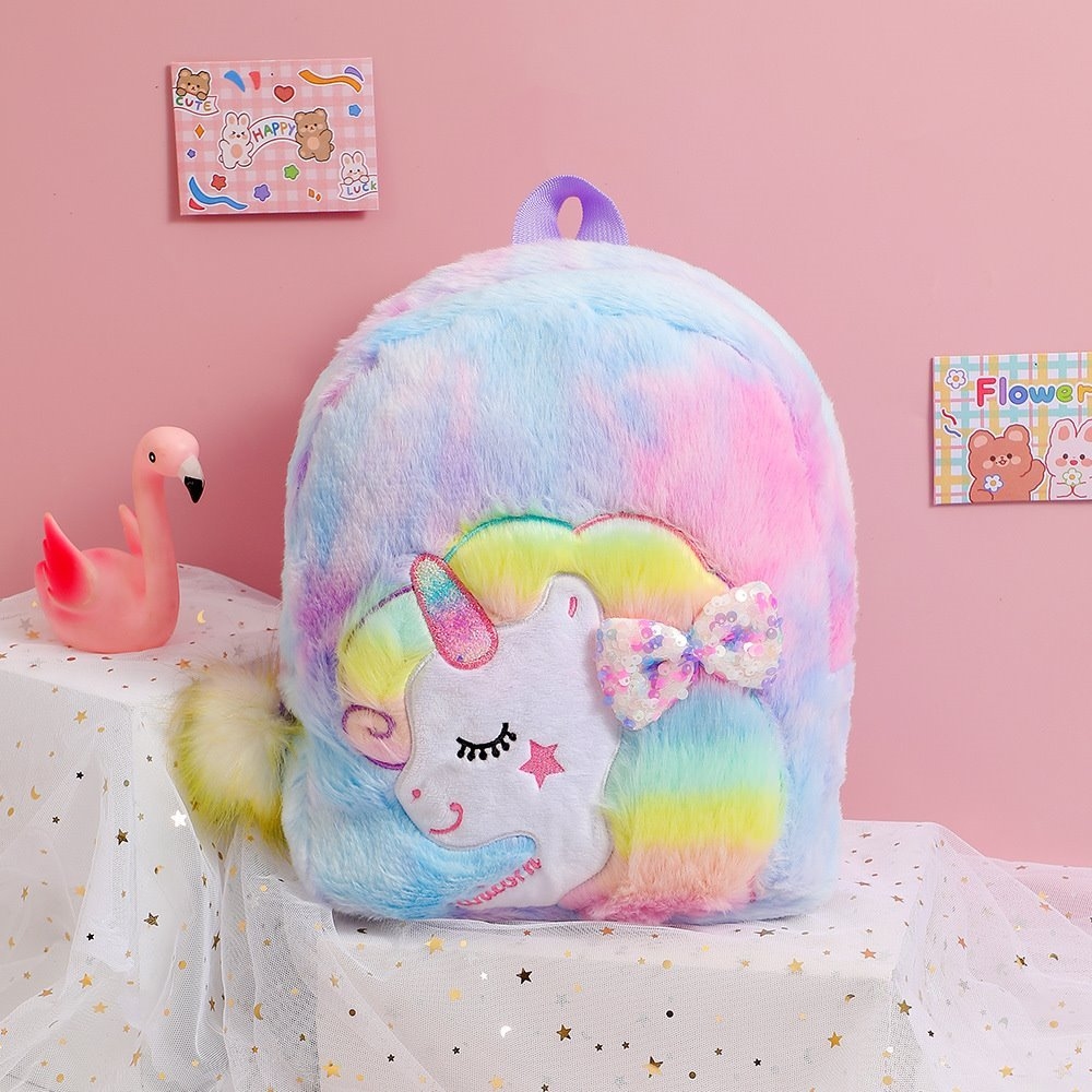 تصویر کوله پشتی پولیشی Magic Unicorn