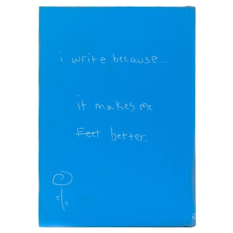 تصویر دفتر دات نوت I Write Because