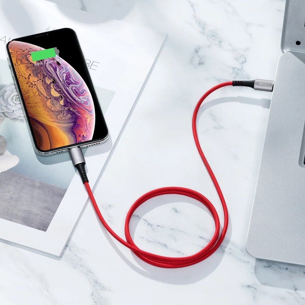 تصویر کابل MiLi HI-L90 Type-C to Lightning