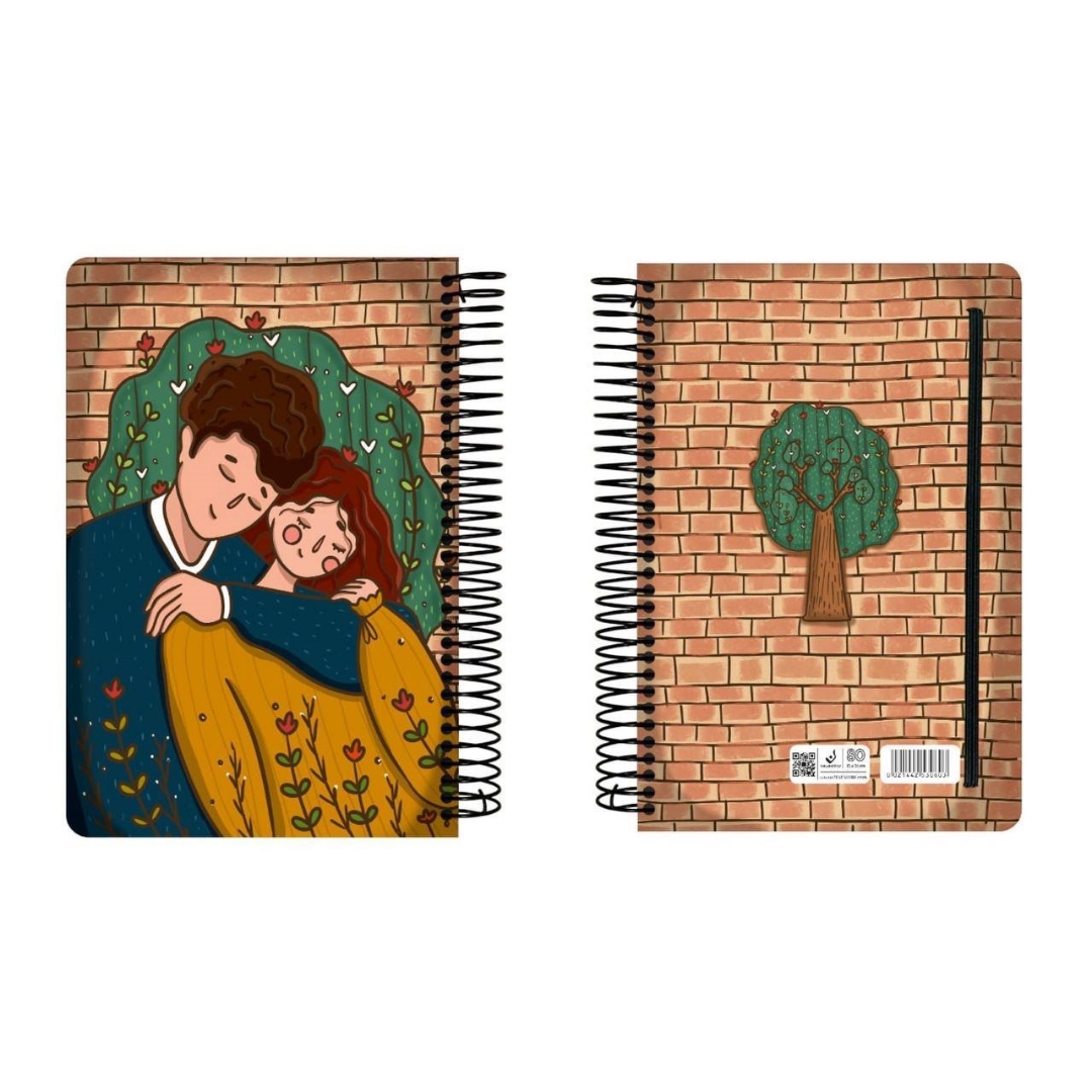 تصویر دفتر بالکی نوشتار Love A5