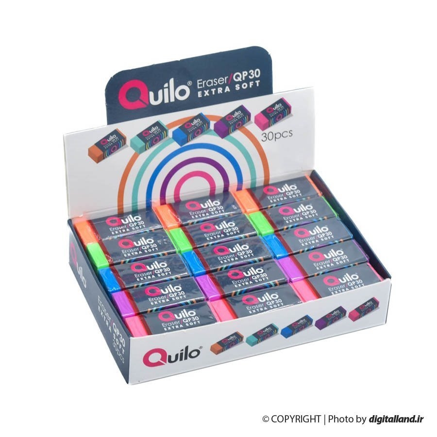تصویر پاک کن کوییلو رنگی QP30