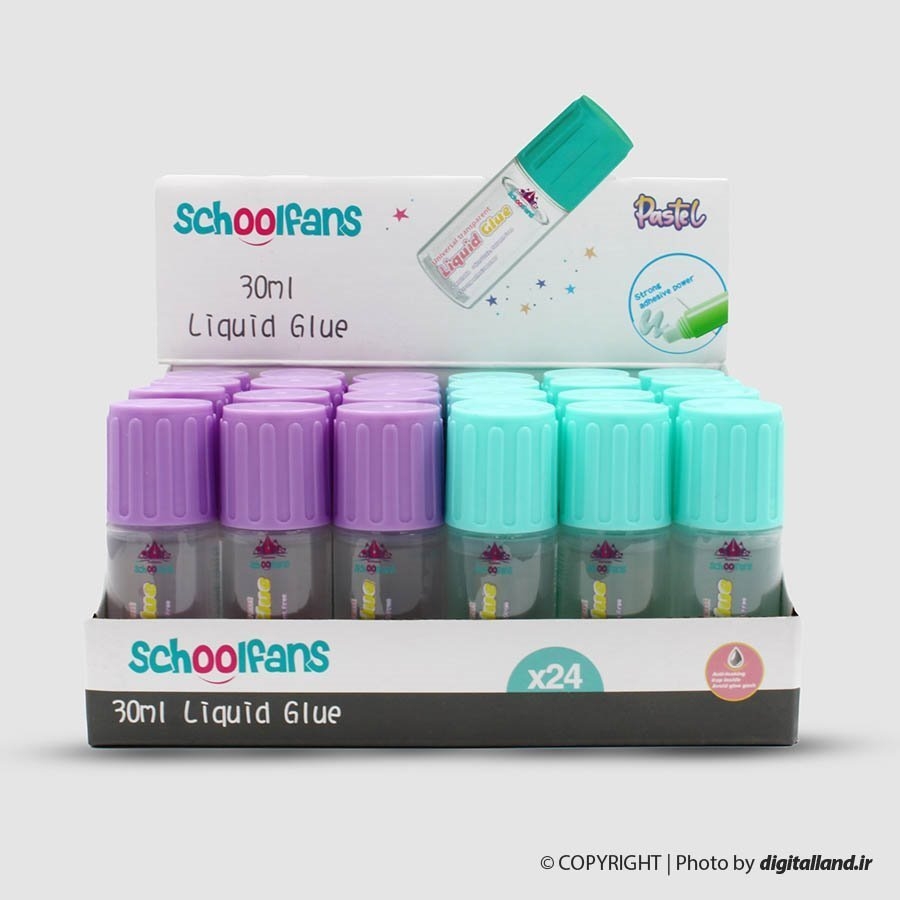 تصویر چسب مایع 30 میلی لیتر Schoolfans FA92707