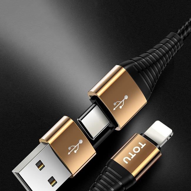 تصویر کابل TOTU USB to Lightning