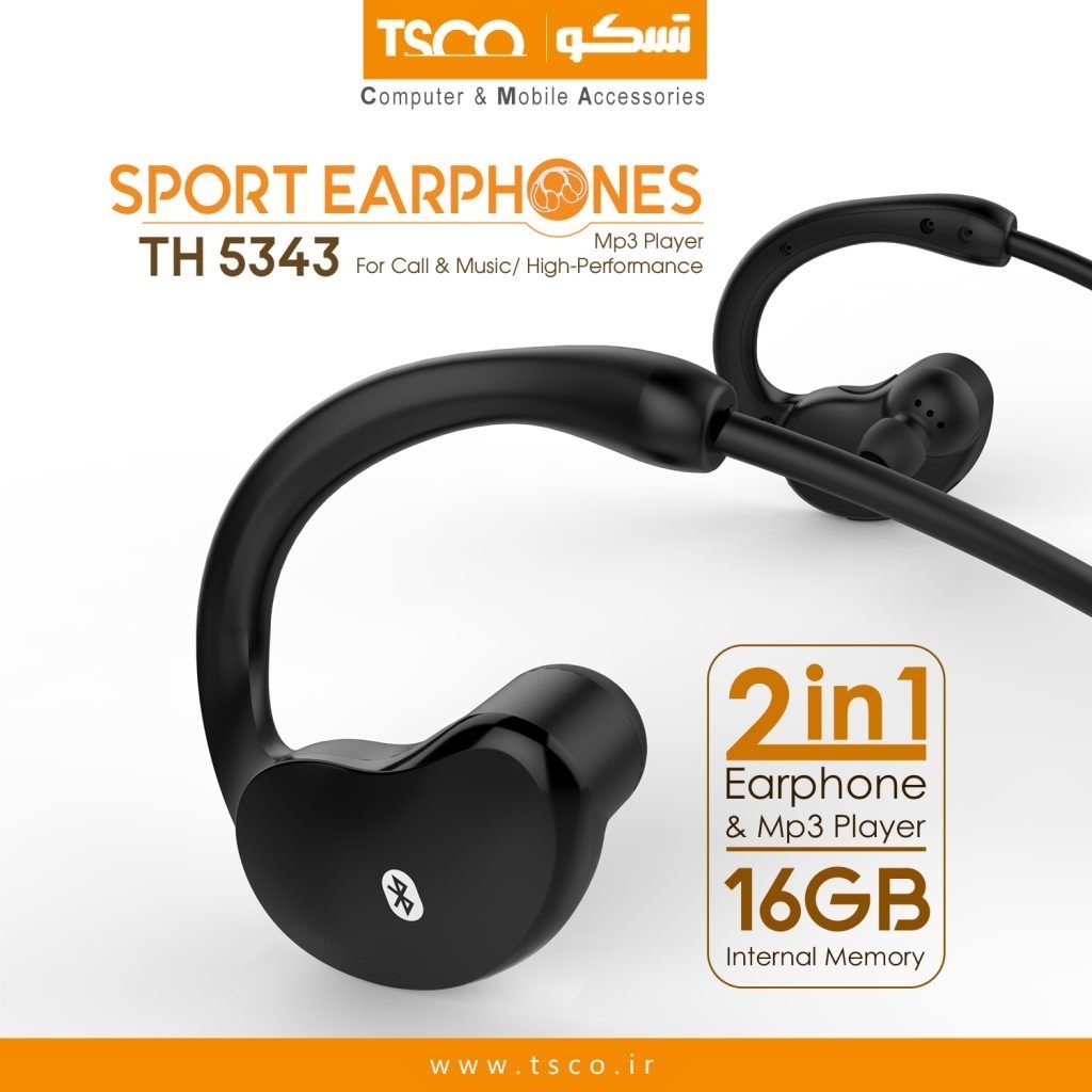 تصویر ایرفون ورزشی تسکو TH5343