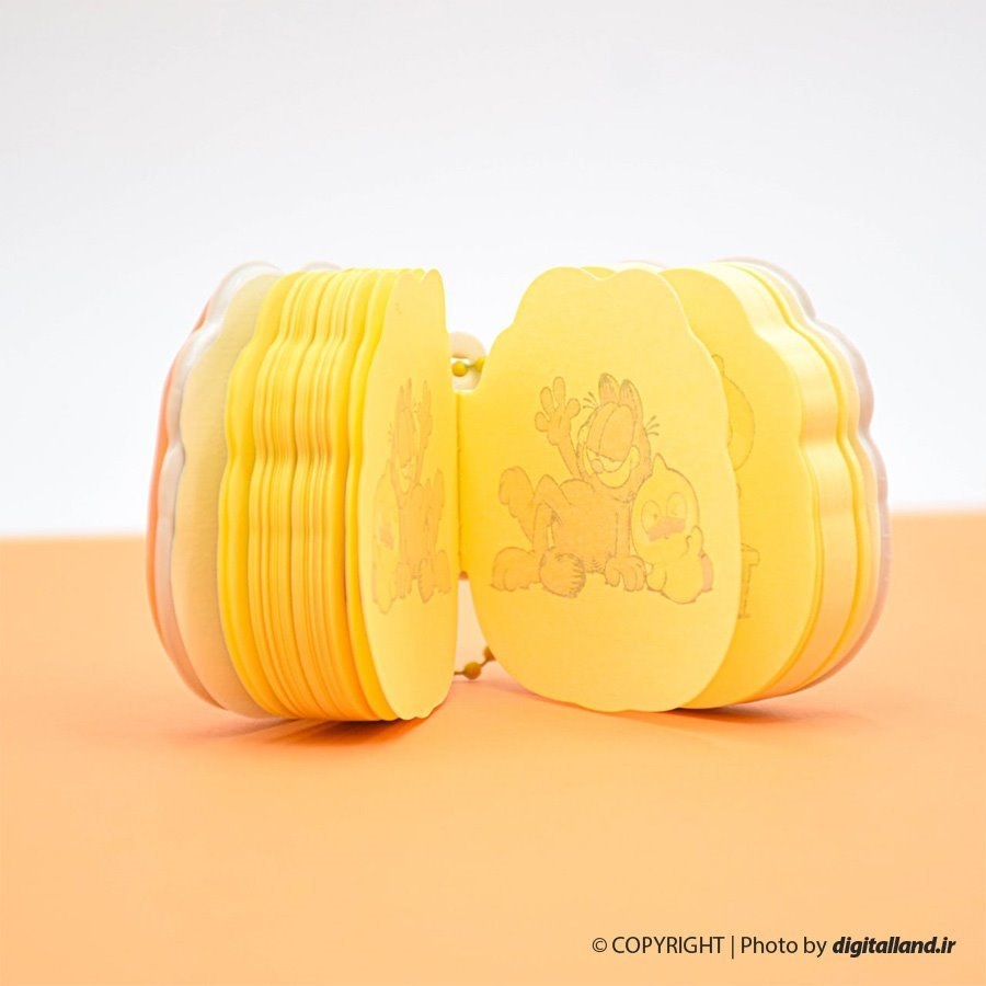 تصویر دفترچه یادداشت اسفنجی Maihe Garfield