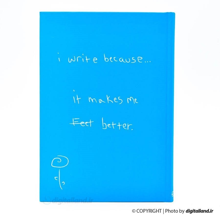 تصویر دفتر دات نوت I Write Because