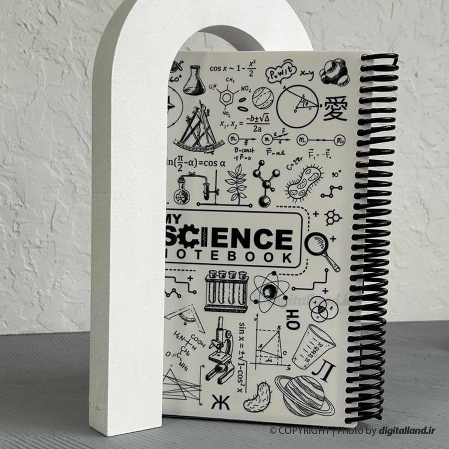 تصویر دفتر فرمول 160 برگ دات نوت My Science