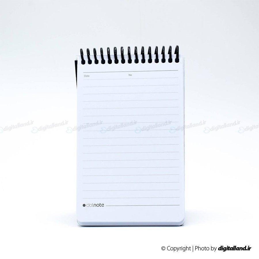 تصویر دفترچه یادداشت دات نوت فیزیک A6