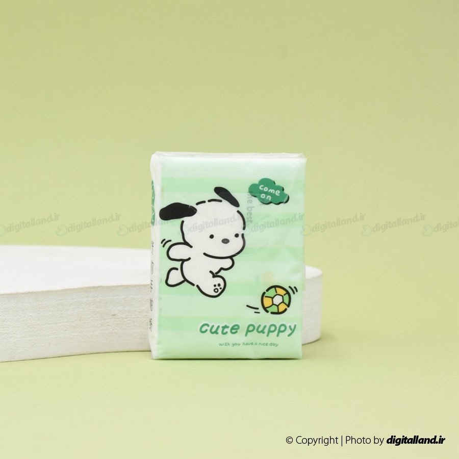 تصویر دستمال کاغذی Cute Puppy PP8020