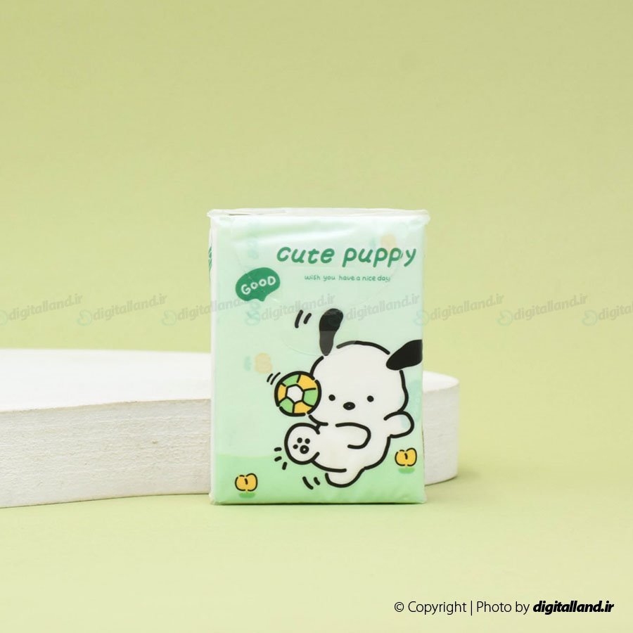 تصویر دستمال کاغذی Cute Puppy PP8020