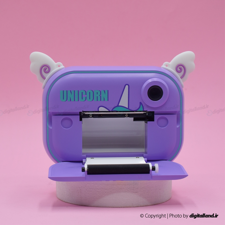 تصویر دوربین عکاسی چاپ فوری یونیکورن Kids camera