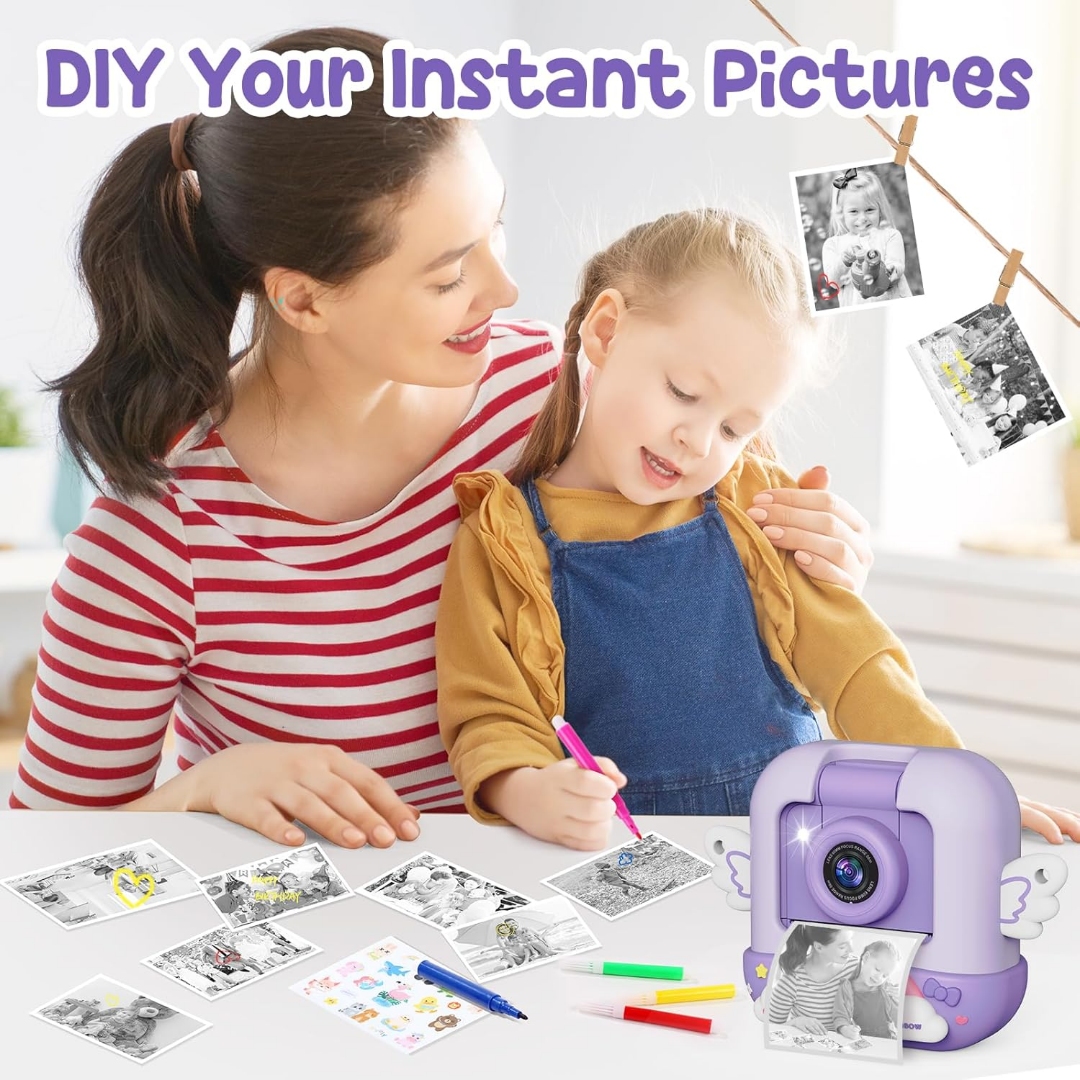 تصویر دوربین عکاسی چاپ سریع یونیکورن Print Camera