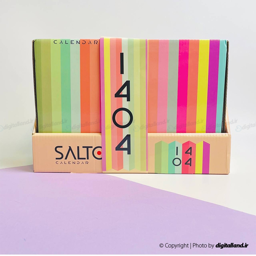 تصویر تقویم رومیزی کلاسیک Salto 1404