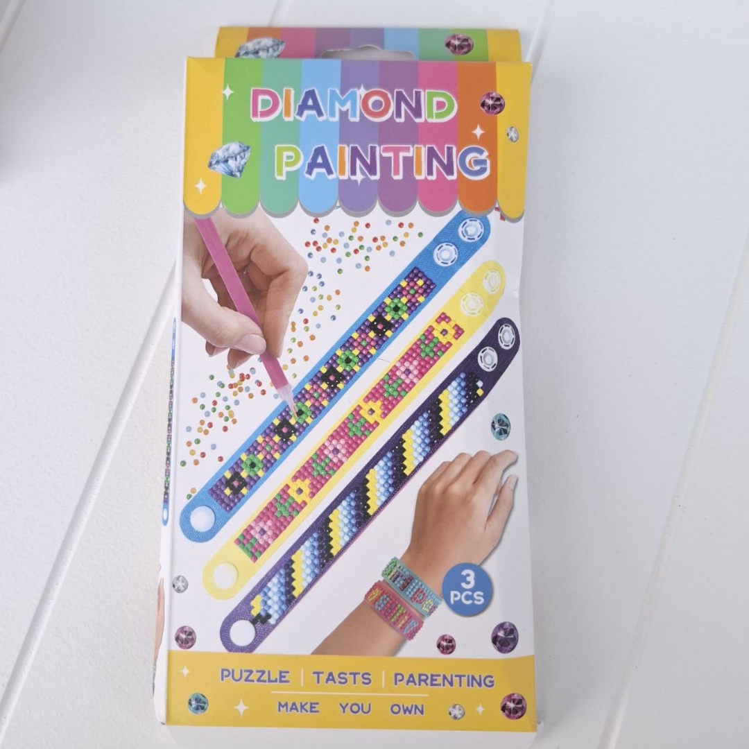 تصویر دستبند سه عددی نقاشی الماسی Diamond Painting
