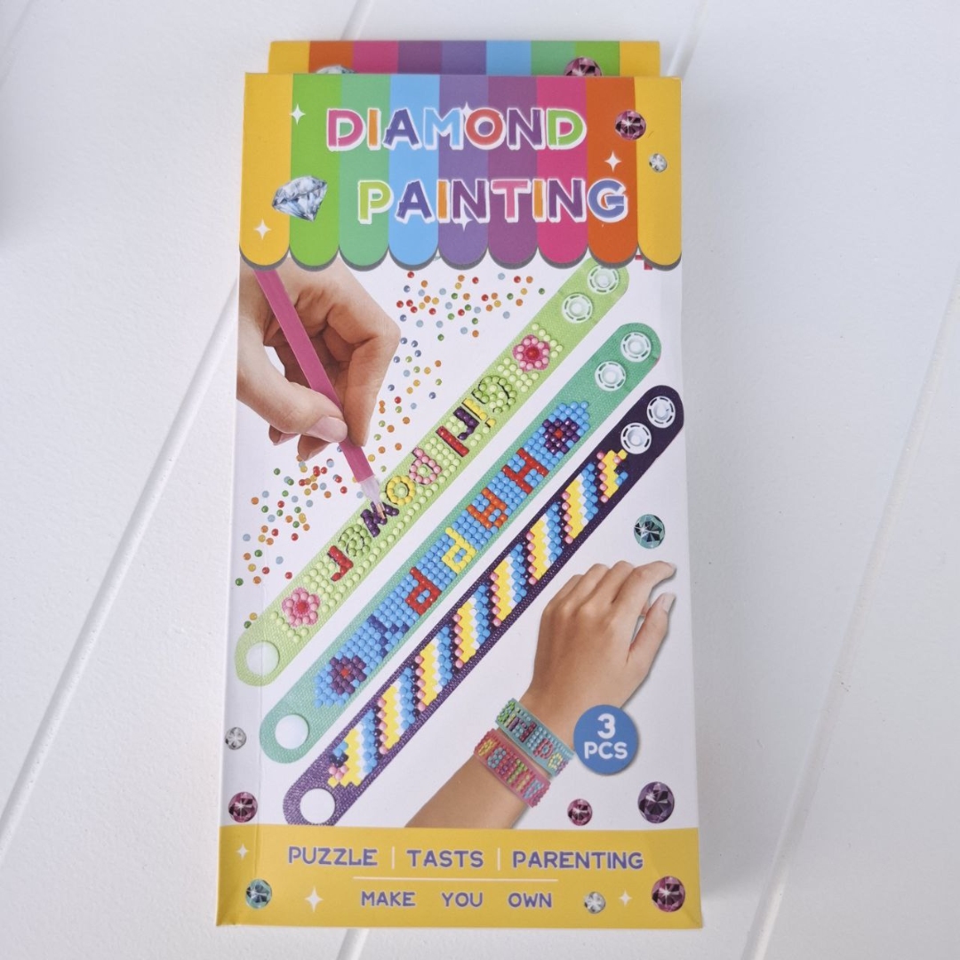 تصویر دستبند سه عددی نقاشی الماسی Diamond Painting
